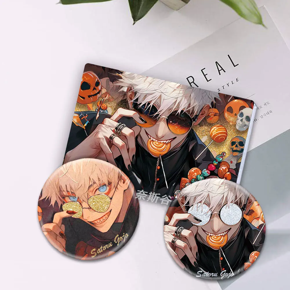 Jujutsu Kaisen Spell back to battle  five enlightenment Douren double flicker pop sand flow Maunese Valley anime mahjong badge