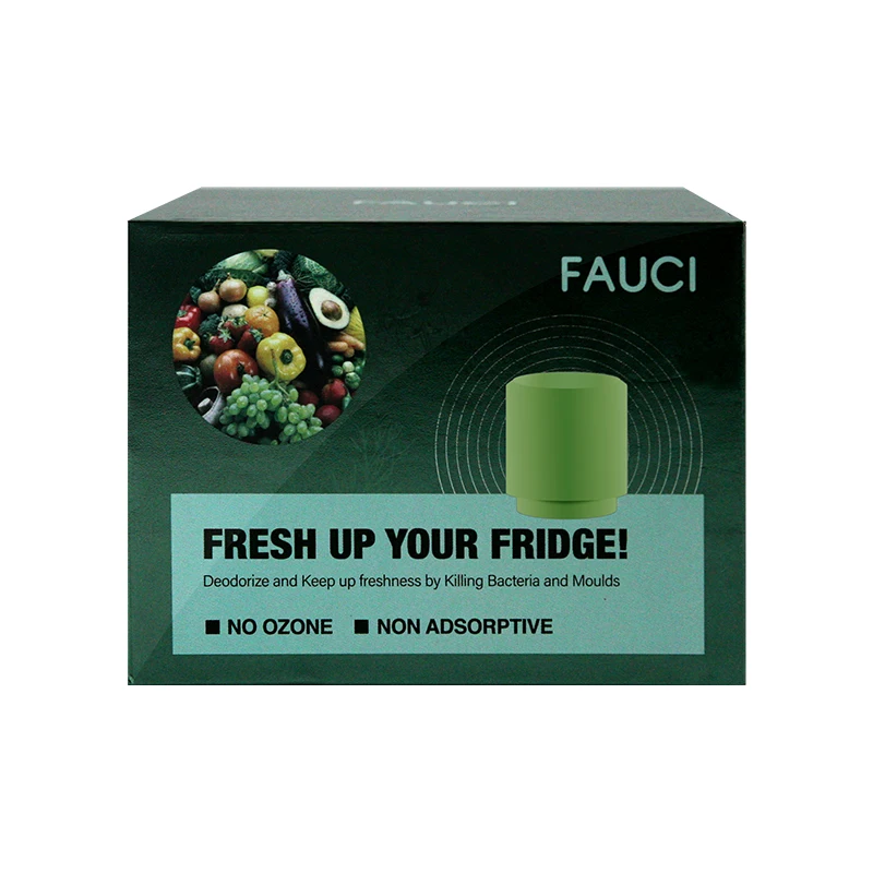 New-tech Fridge Deodorizer/Freshener Eliminate Odors by Killing Bacteria/Molds Decompose Odors Non Ozone