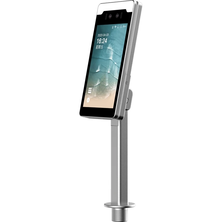 SDK IP Biometric AI Face Recognition Terminal Temperature Measurement Machine Facial Recognition