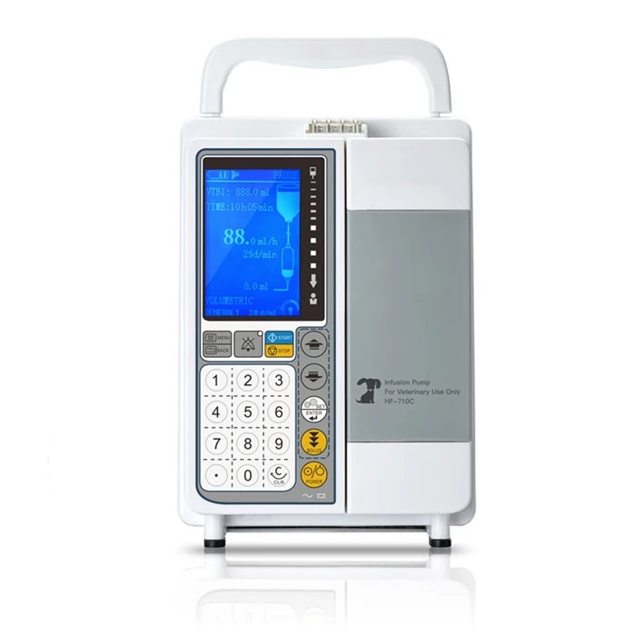 Small size veterinary medical syringe infusion pump for vet clinic
