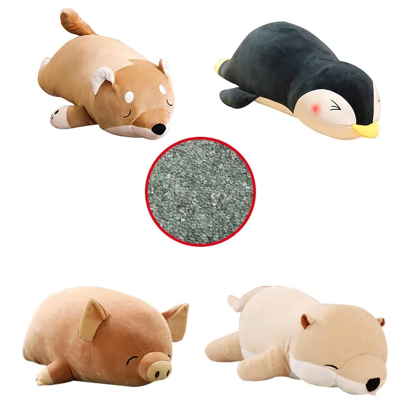 Dog Bear Pig Panda Bunny Raccoon Toys Custom Animal Soft Design Stuffed Weighted Plush Toy