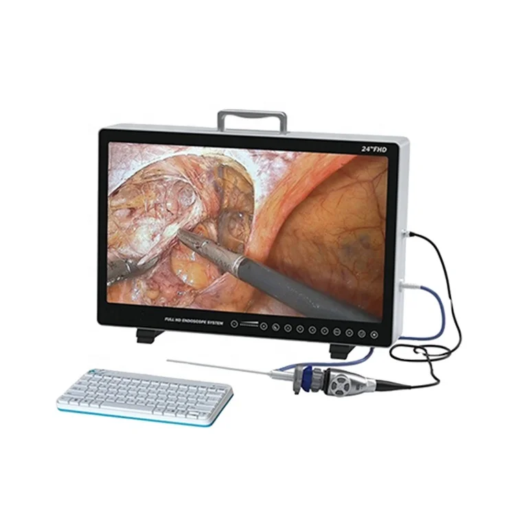All-in-one Integrated HD Endoscopy Camera System Vet Endoscope for Medical Animal Inspection