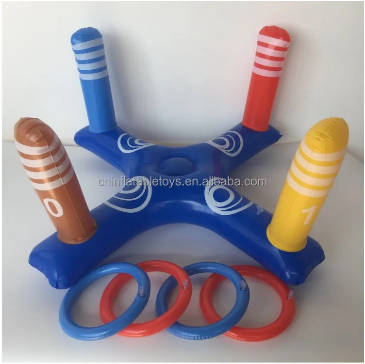 Factory customized parent-child water toys inflatable volleyball, basketball rack, handball, goal, water activity equipment