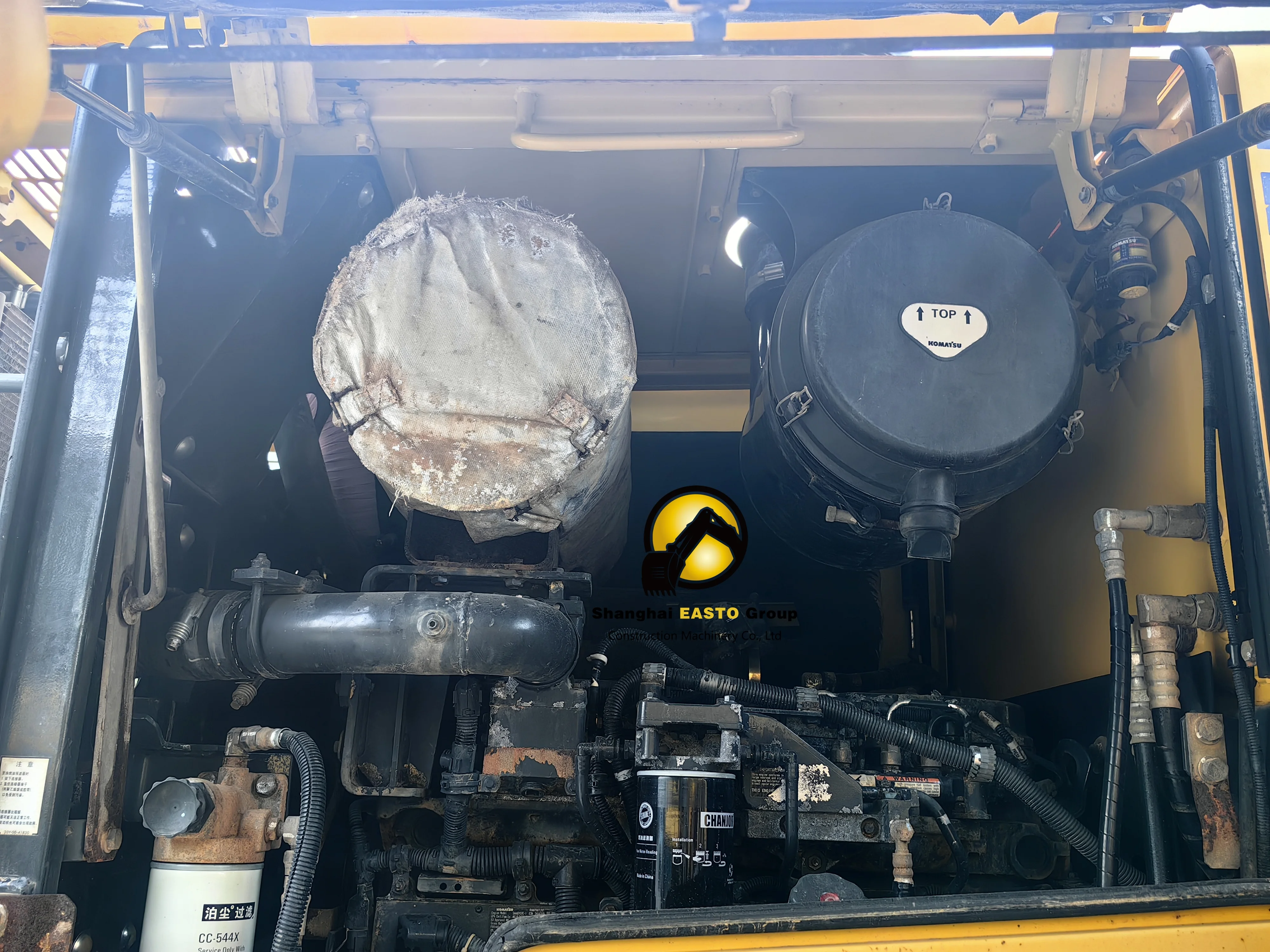90% new cheap and high-quality small displacement large origin used Komatsu WA380-6 loader for sale