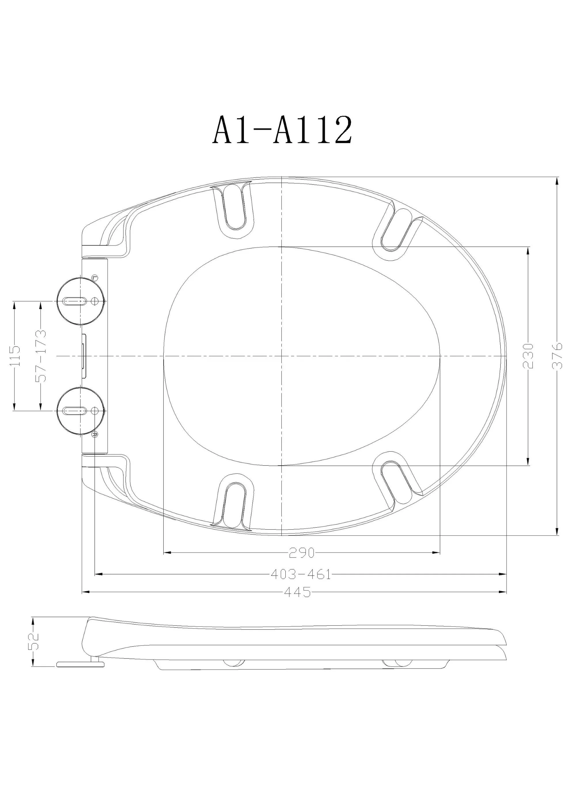 Professional Factory Toilet Seat  Good Price Soft Closing  Bathroom WC Toilet Seat For Sale Made In China with cheap price