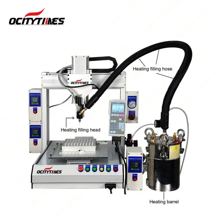 
Ocitytimes hot popular -F1 vaporizer cbd cartridge filling machine with heat device 