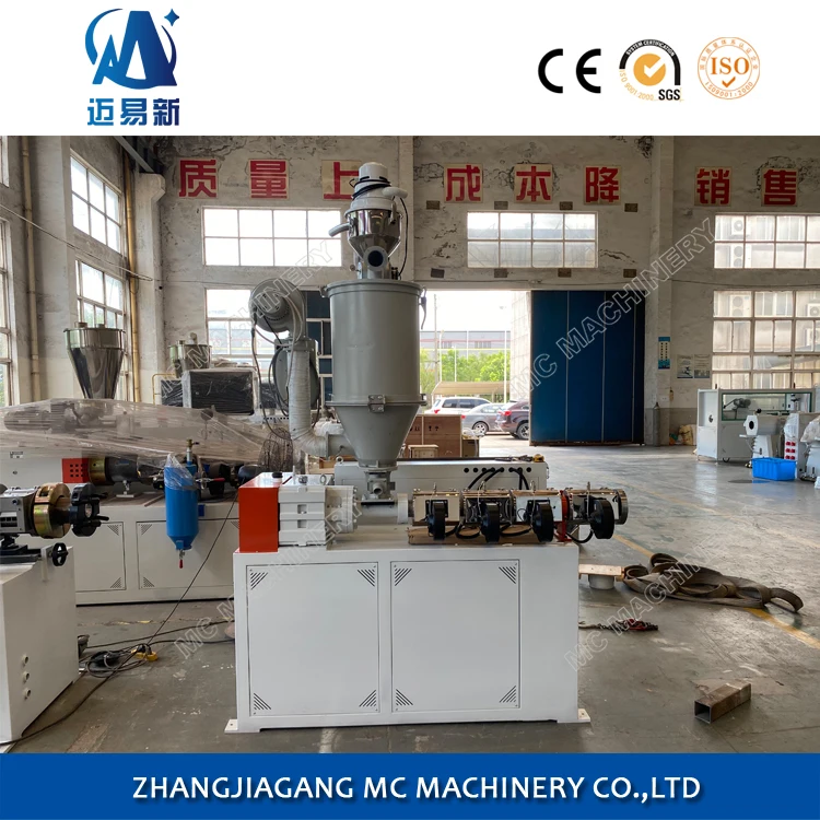 PET Plastic Single Screw Extruder Machine
