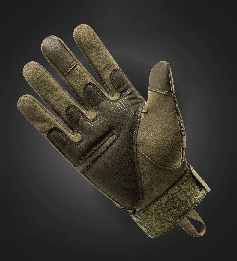 Thermal Mens Indestructible Leather Cut Resistance Mechanic Touch Screen Custom Winter Full Half Fingers Kids Tactical Gloves