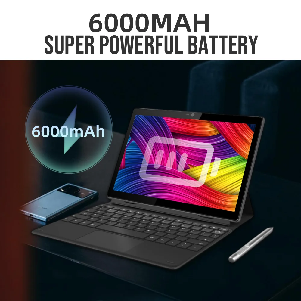 HUGEROCK E101 business pc 6000mAh tablet android 12 easy store china handheld high quality computer student touch screen