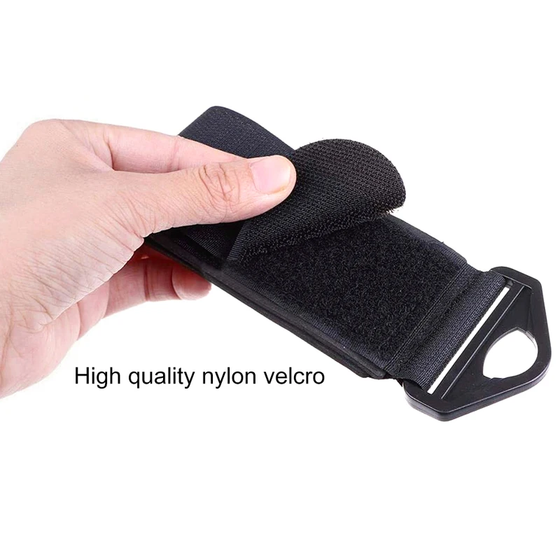 Adjustable Nylon Skiing Pole Shoulder Hand Carrier Strap Protector Hook Loop Protect Snowboard Skiing Accessories