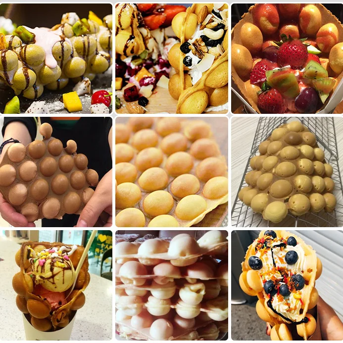 900g Double Happiness Good Taste Egg Waffle Powder Mix for Egg Waffle, Breakfast or Cake Baking