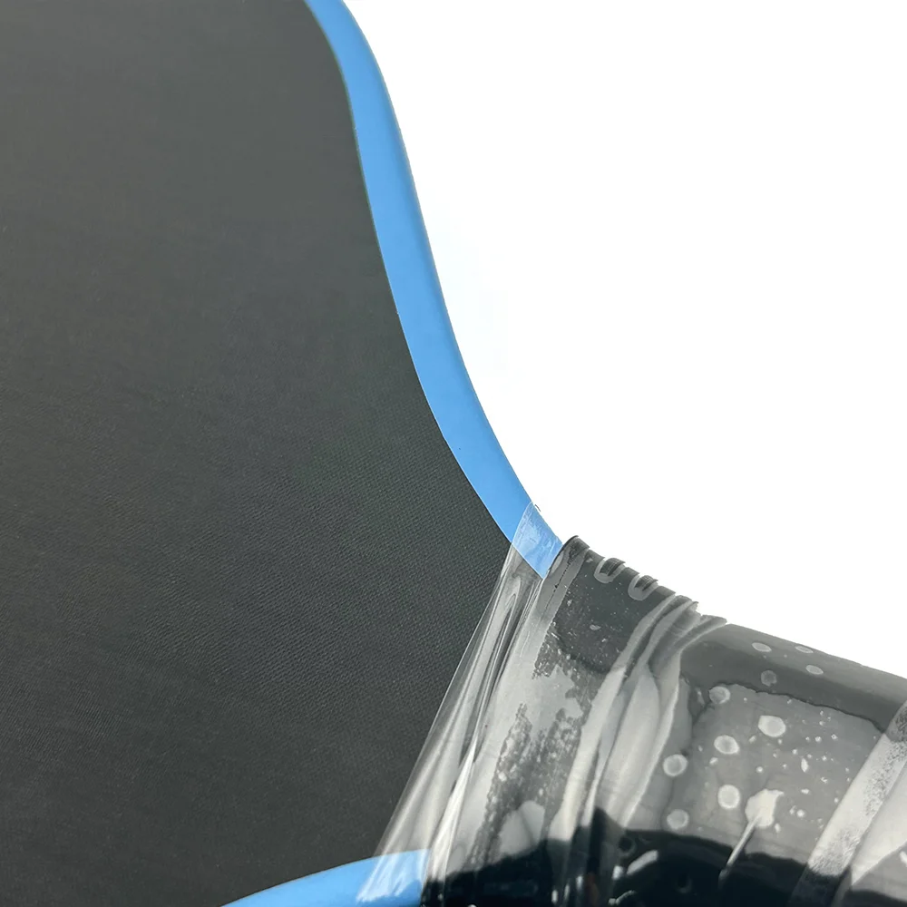 Custom Thermoforming Edgeless Elongated T700 Raw Carbon Fiber Surface Pickleball Paddle For Tournament