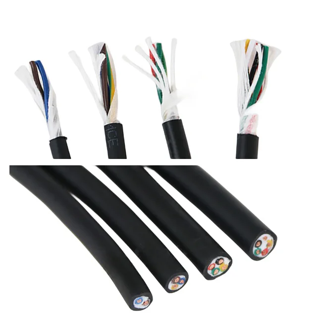 300/500V Soft Flexible control drag chain cable TRVV towline wire