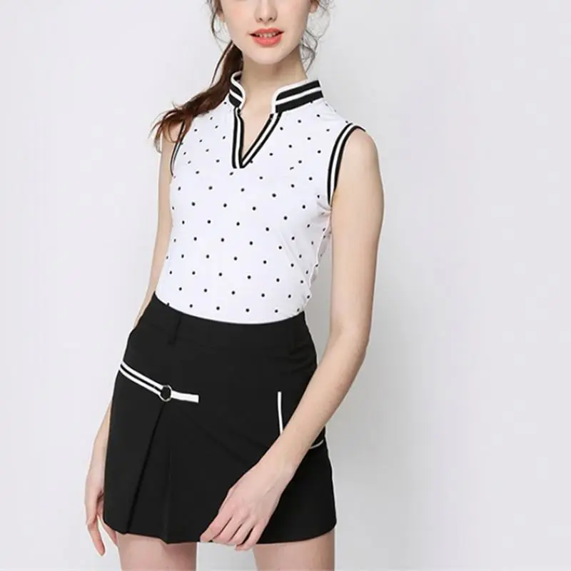 Custom Logo Lady Golf Summer Skirt Quick Dry Women Baseball Sports Skirt