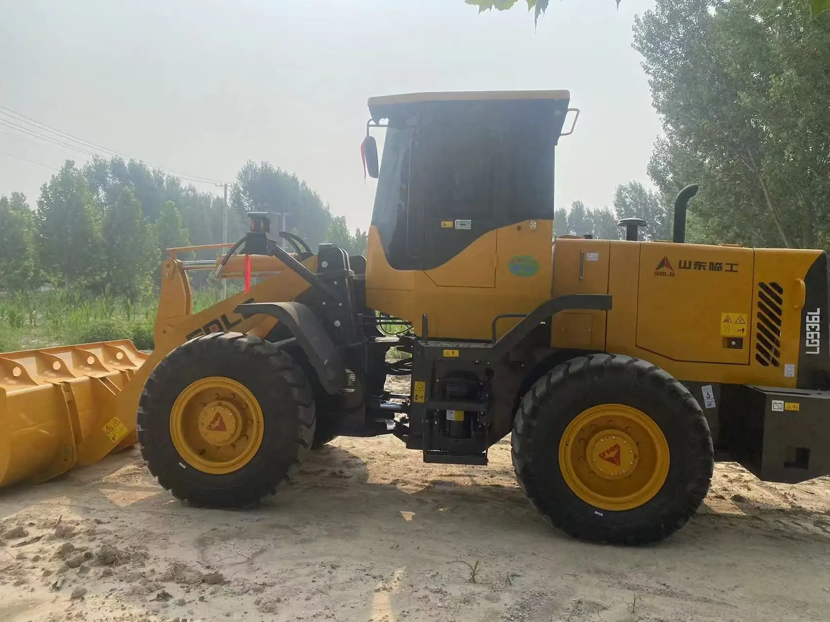 Used construction building machinery earth moving machine second hand china brand sdlg 936l front wheel mini loader in Shanghai