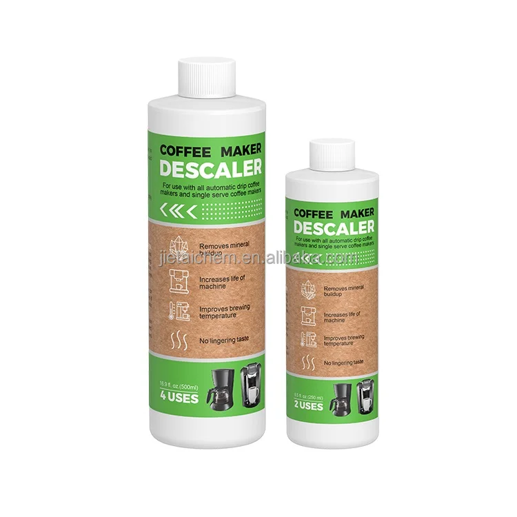 Citric acid coffee makers descaling solution liquid Phosphate free