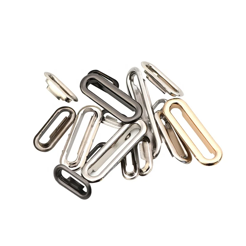 Custom Logo Color Painting Round Garment Accessories Stainless Steel And Copper Eyelet