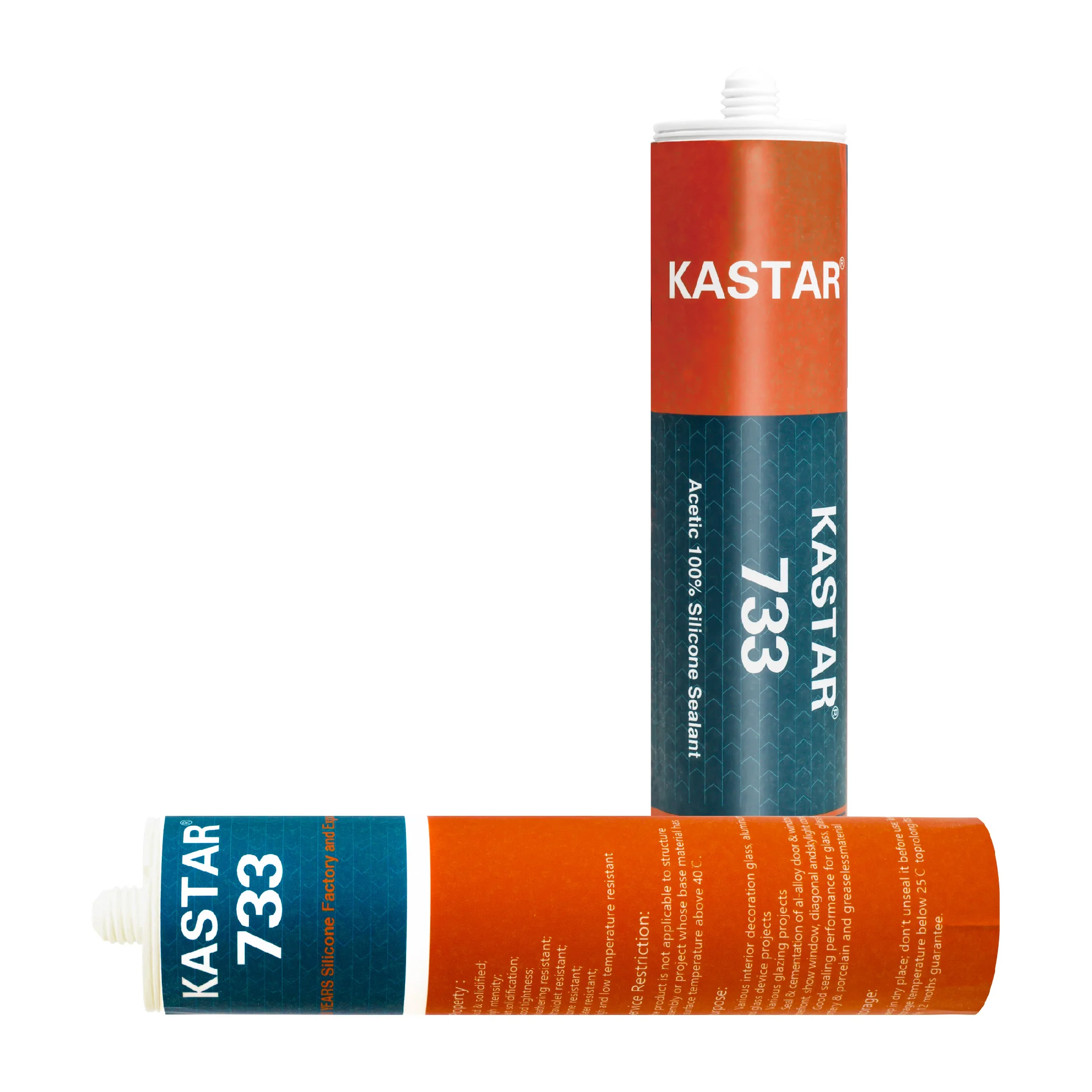 KASTAR Acetoxy Acetic 100%Cure Silicone Sealant Cartridge Price Production Line Weatherproof electric silicone sealant gun