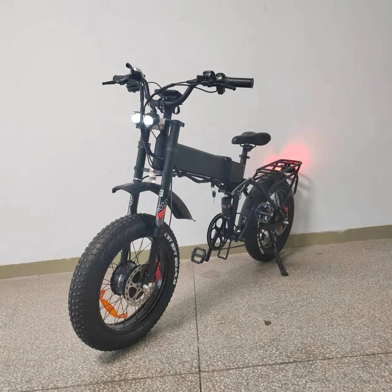 2000 Вт складной электрический велосипед с двойным двигателем Bafang 52v21Ah масляный тормоз полной подвеской толстая шина рама из алюминиевого сплава городской электровелосипед