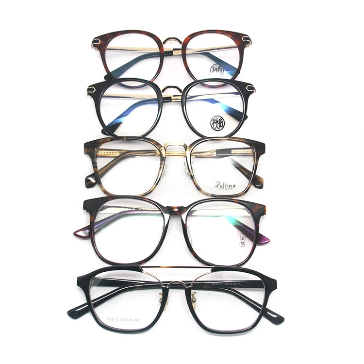 Cheap Wholesale Acetate Eyewear Frame Stock Clearance Assorted Ready Mixed Optical Frames Eye Glasses Frames