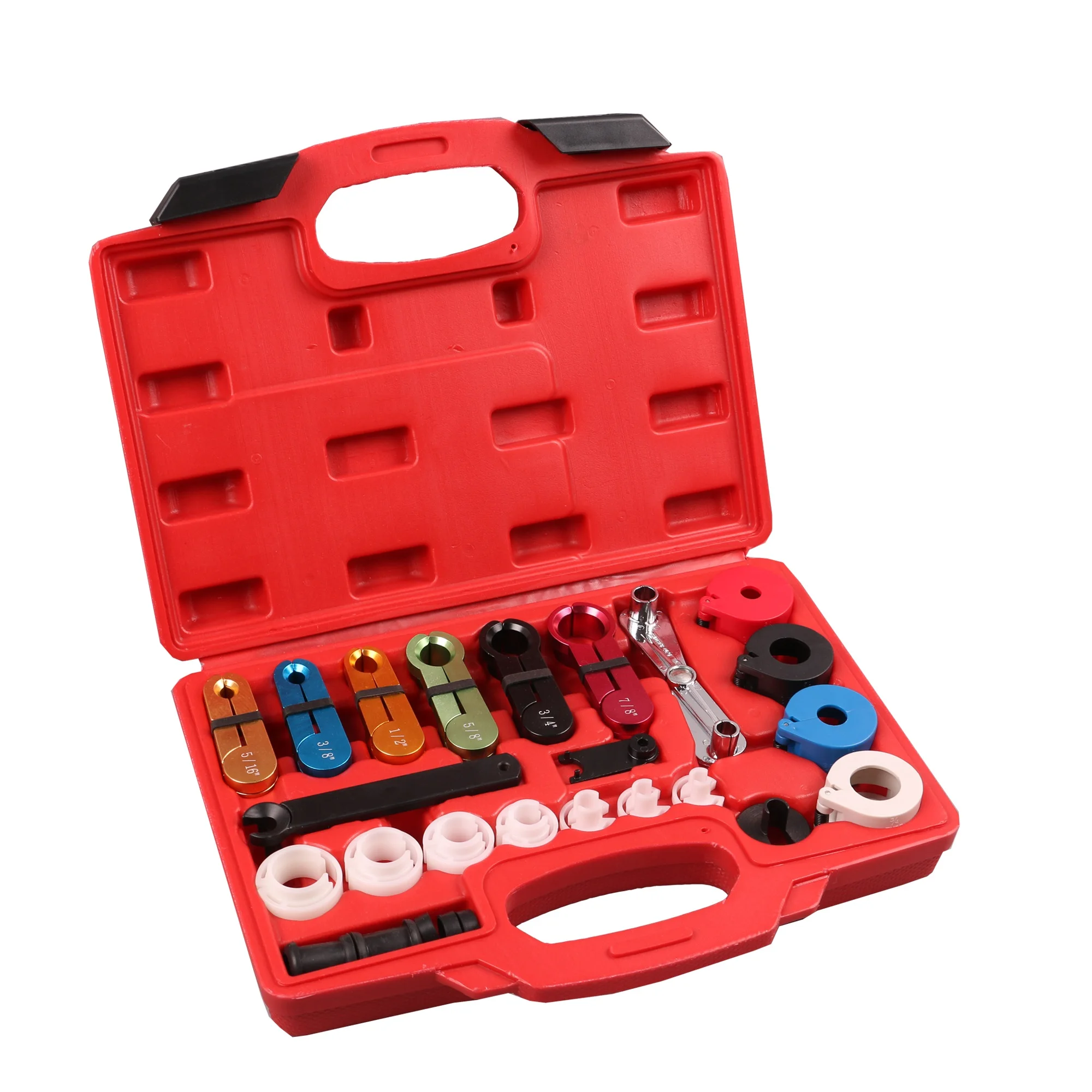 Быстросъемный набор инструментов 23 шт. для топливной магистрали автомобильного кондиционера и трансмиссионного масляного радиатора