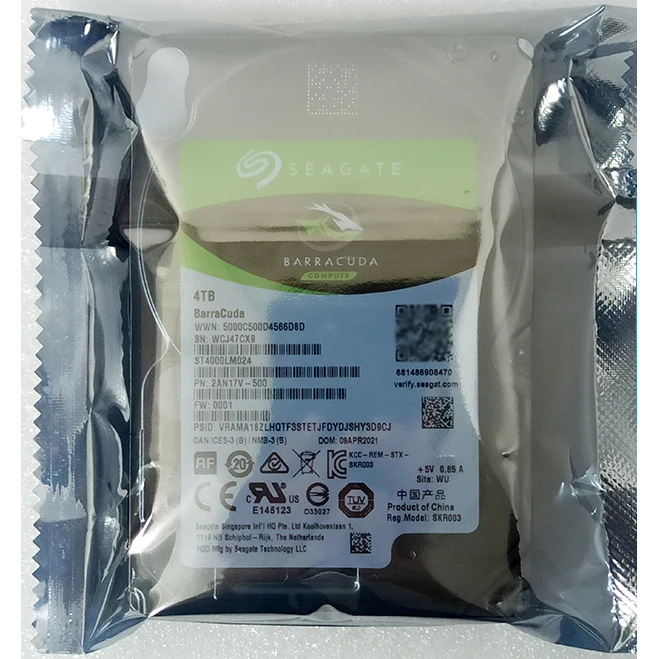 Bitinnov Оригинальный Новый Seagate-ST4000LM024 2 5 дюймов HDD 4 ТБ 5400 об/мин 128 Мб жесткий диск для