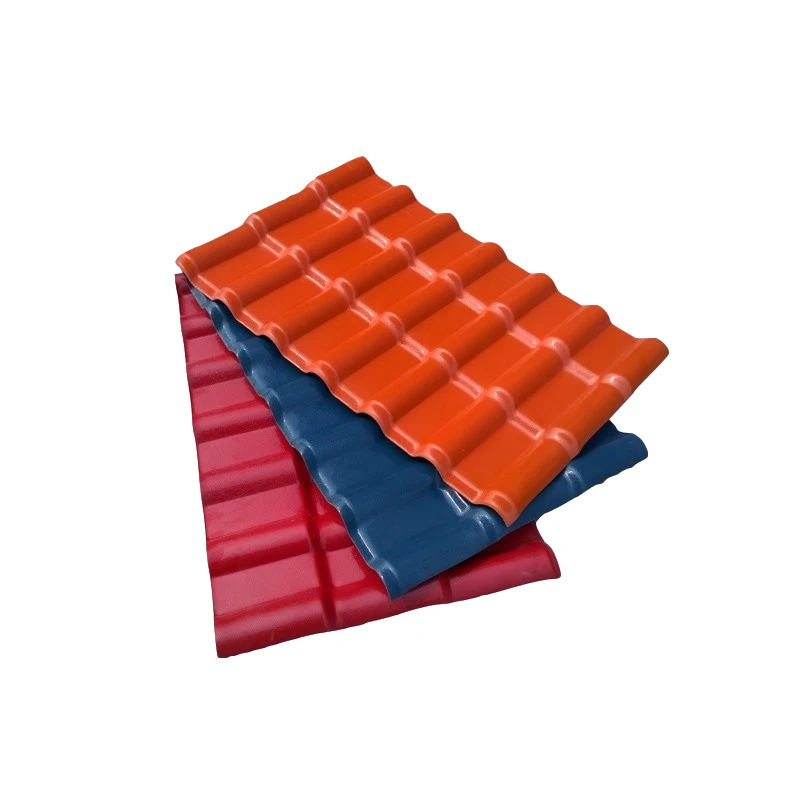 YUEHAO asa synthetic resin roof tile corrugated plastic roofing sheets pvc roof sheet