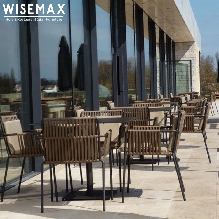 Outdoor furniture garden leisure rattan chair single chair Nordic balcony wicker rope chair