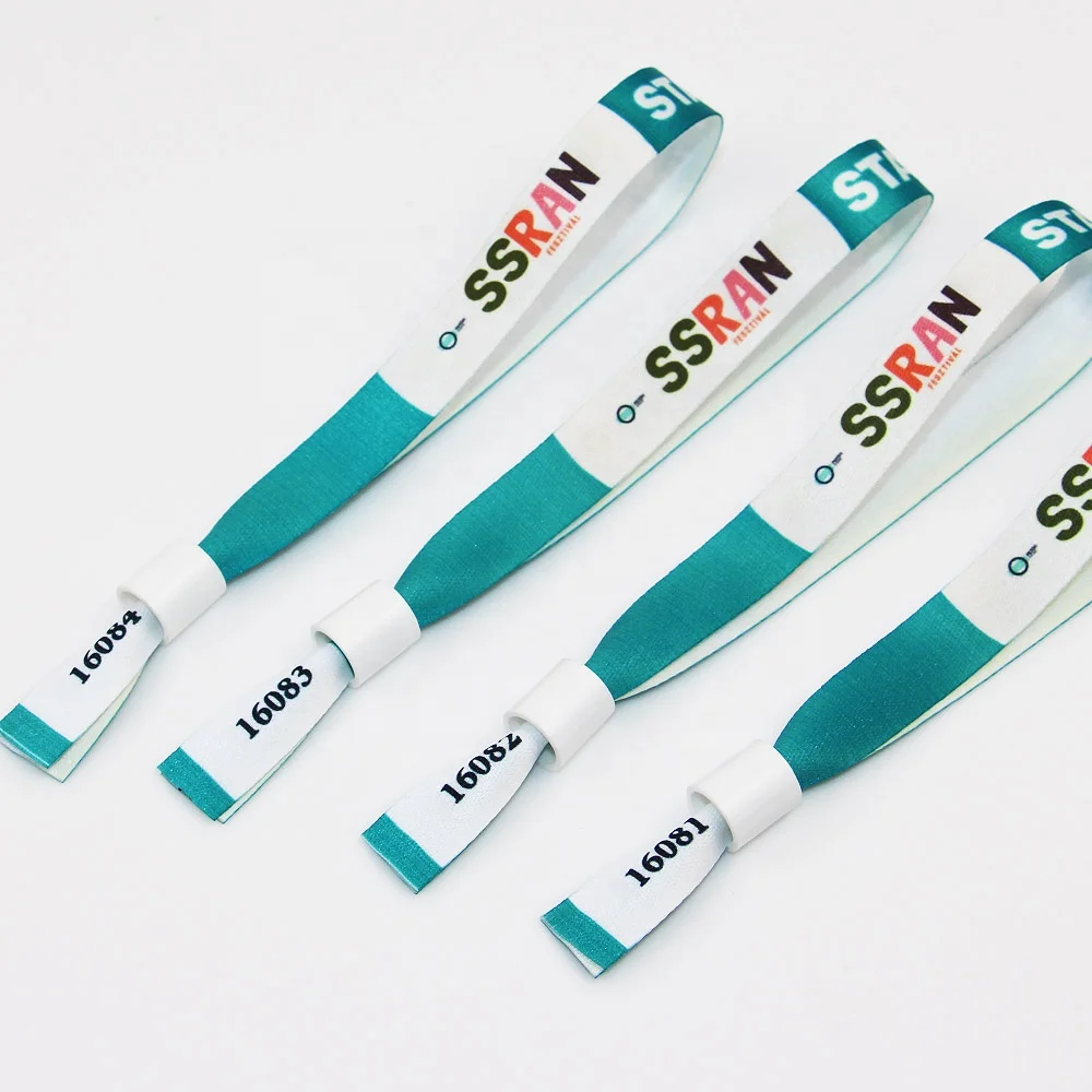 Promotional Unique Design Cloth Bracelets with Adjustable Bead