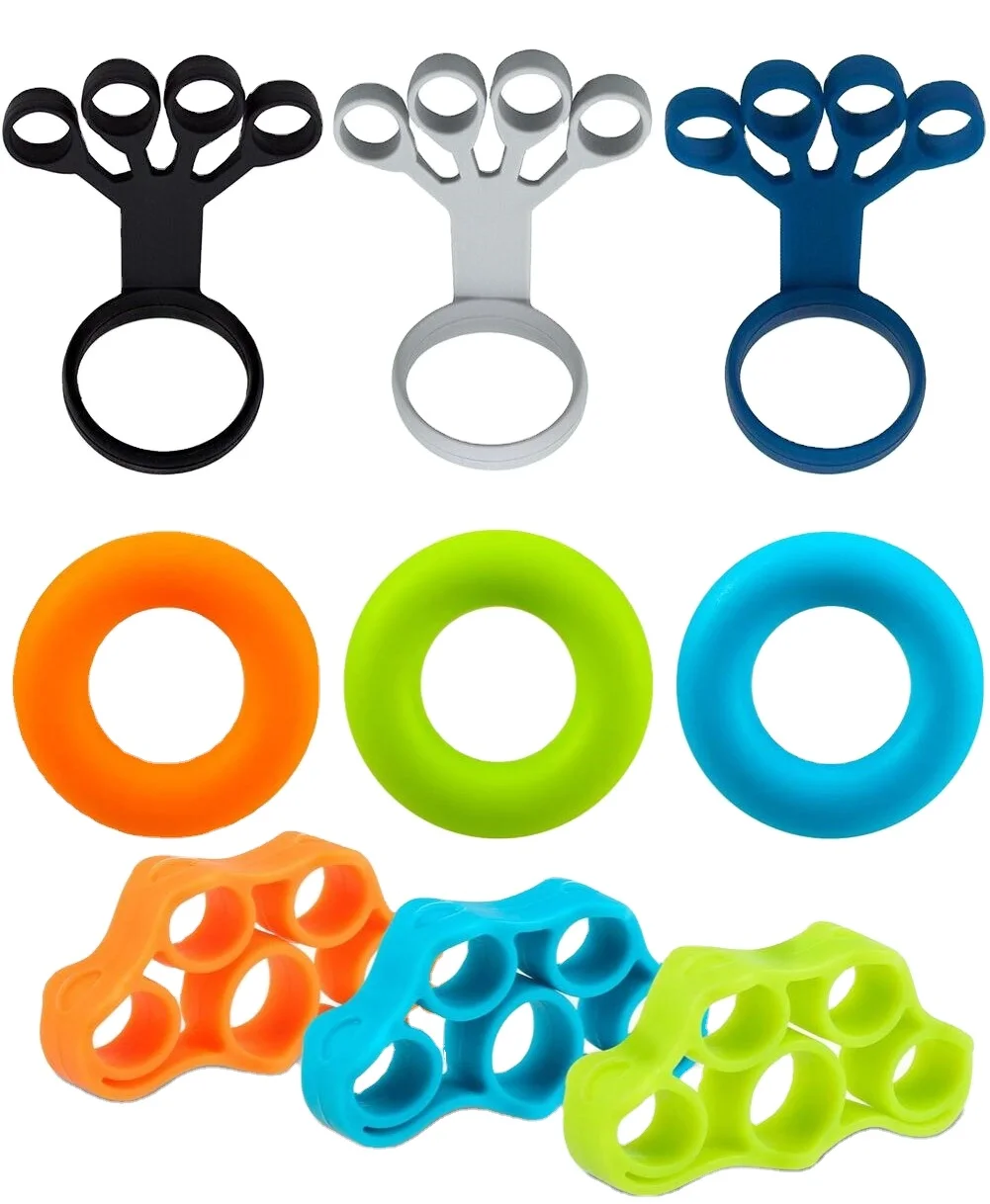 Arthritis Hand Grip Trainer Strengthen Rehabilitation Training To Relieve Pain Silicone Grip Device Finger Exercise Stretcher/