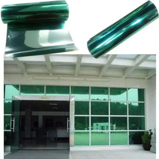 Factory Price Cheap Silver Mirror Reflective One Way Glass Window Film Uv Privacy Protection Building Solar Window Film