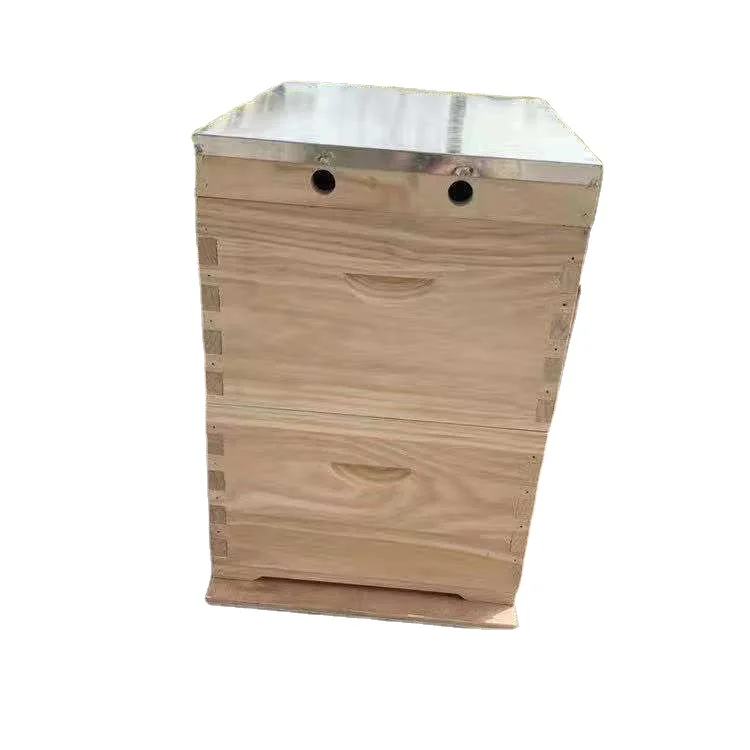 Beekeeping equipment ustralian style beehive box kit bee hive with China Pine Material