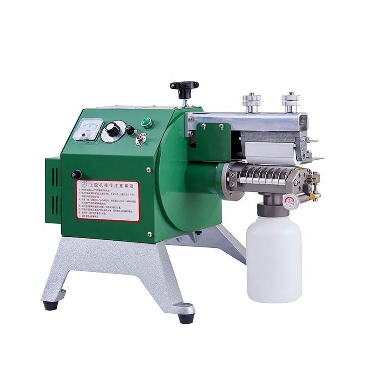 Leather gluing machine Packaging gift box gluing machine Handbag gluing machine