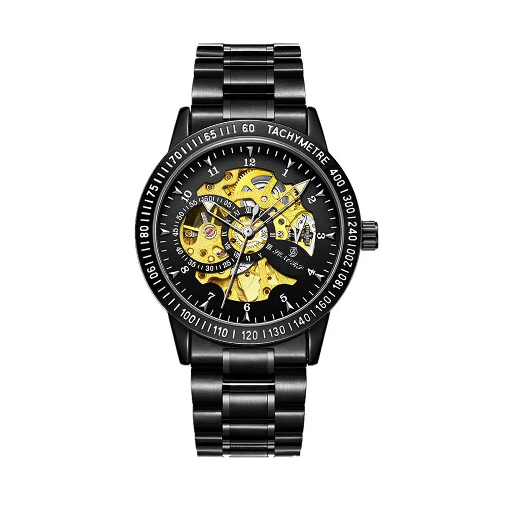 SN157 2021 New Fashion Luxury Skeleton Tourbillon Automatic Mechanical Watches for Men