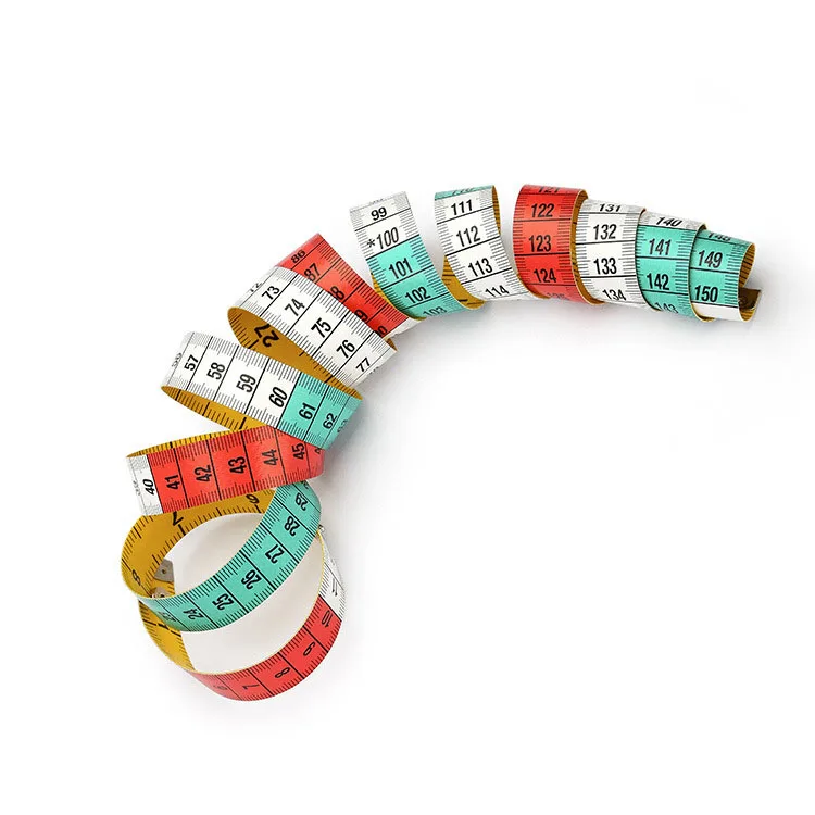 Wholesale Gift Color Clothing Leather Measuring Tape With Custom Logo Tailor PU Leather Fiber Soft Tape Measure