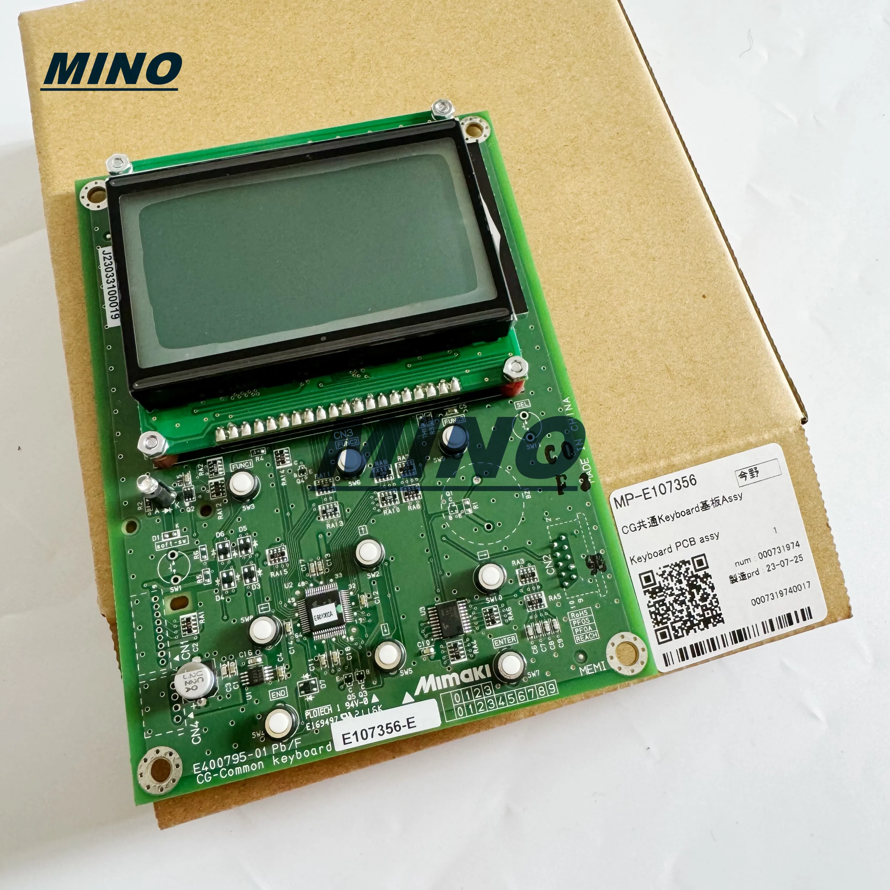 Original Mimaki CG-100SRIII/CG-130SRIII/CG-60SRIII Keyboard Assy-E107356