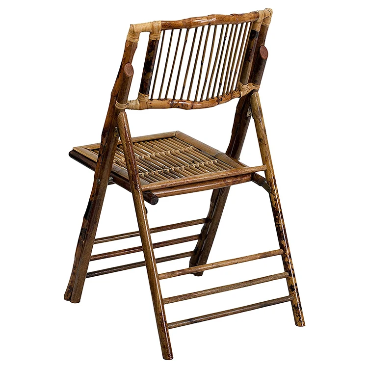 Oem Odm High Quality Outdoor Multifunctional Foldable Bamboo Chair Folding Dining Garden Chairs