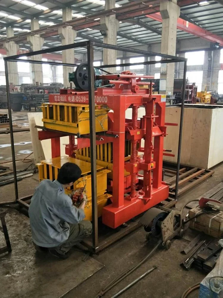 Fly Ash Bricks Marking Machine small Portable Block Making Machine Price Brick Molding Machine Maker