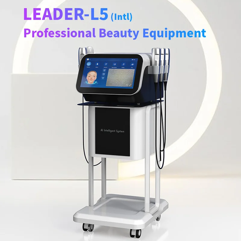 6 In 1 Skin Analyzer Hydradermabrasion Oxygen Face Care Machine With Skin Analyzer