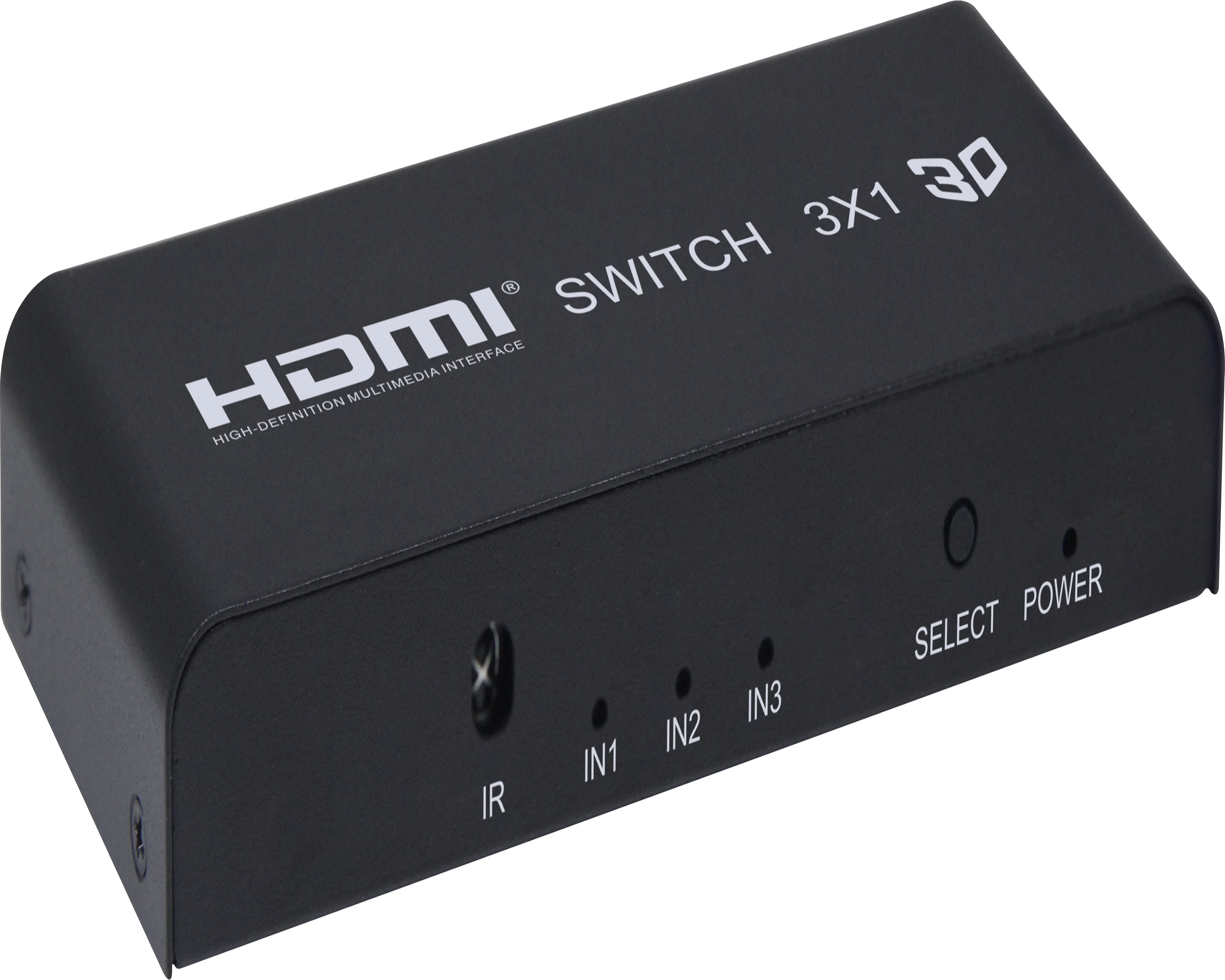 
3 Port HDMI Switch 3x1 Auto Switch 3-In 1-Out HDMI Switch Converter 