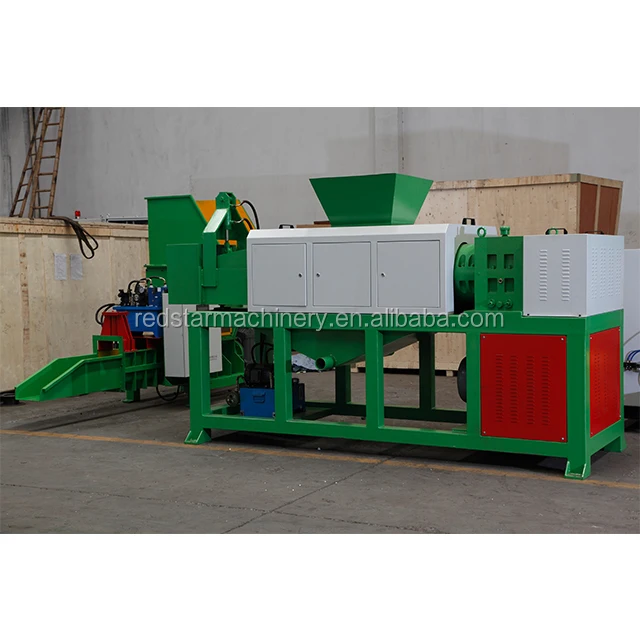 REDSTAR Wet PP/PE Pelletizing Extruder PP/PE Plastic Woven Bag Dryer Film Squeezing Machine
