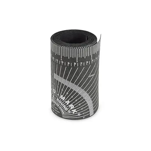 LongTai Factory price Pipe Measure Tool Wrap Around Tape, Flex Angle Measuring and Marking Gauge