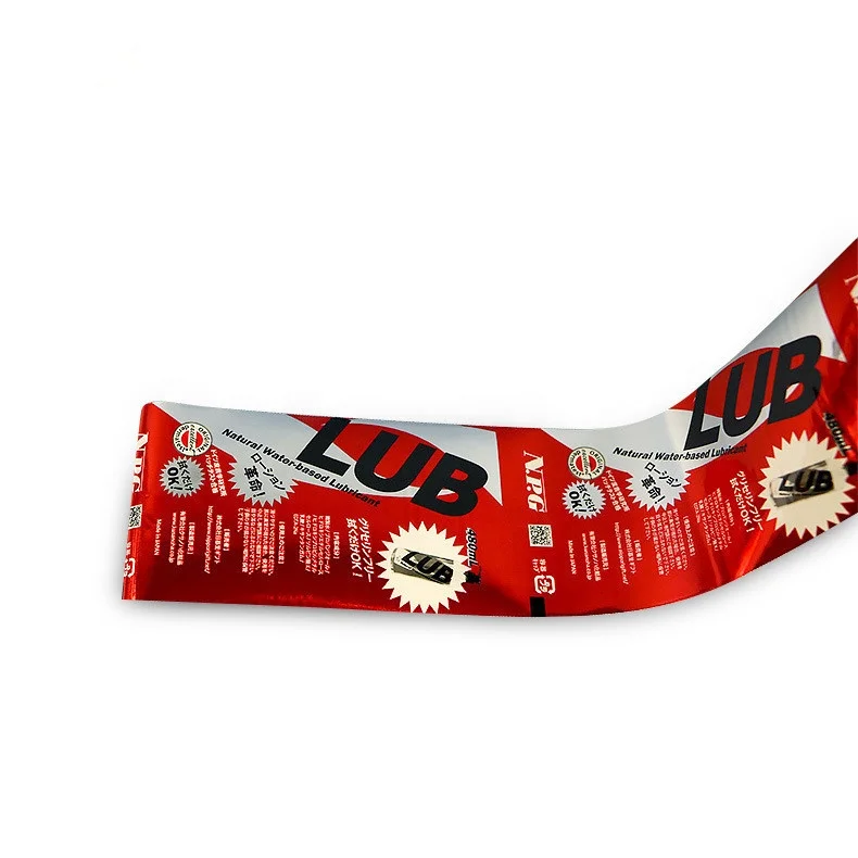 Sealing Packaging Food Grade Plastic Rolls Transparent Stock Snack Packing Pouch Sachet Bag Film Roll