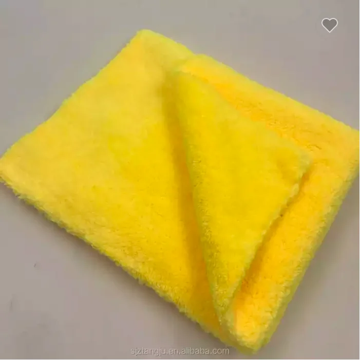 Корейское желтое полотенце из микрофибры 400 г/м2 40 дюймов 60x40