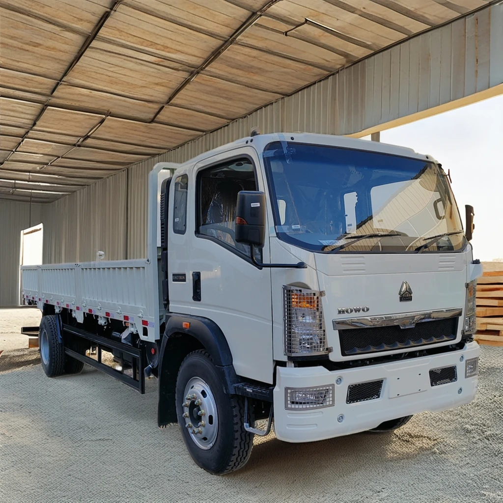 Sinotruk HOWO 6-колесный 4X2 с левым рулем дизельный фургон Легкие Грузовые автомобили