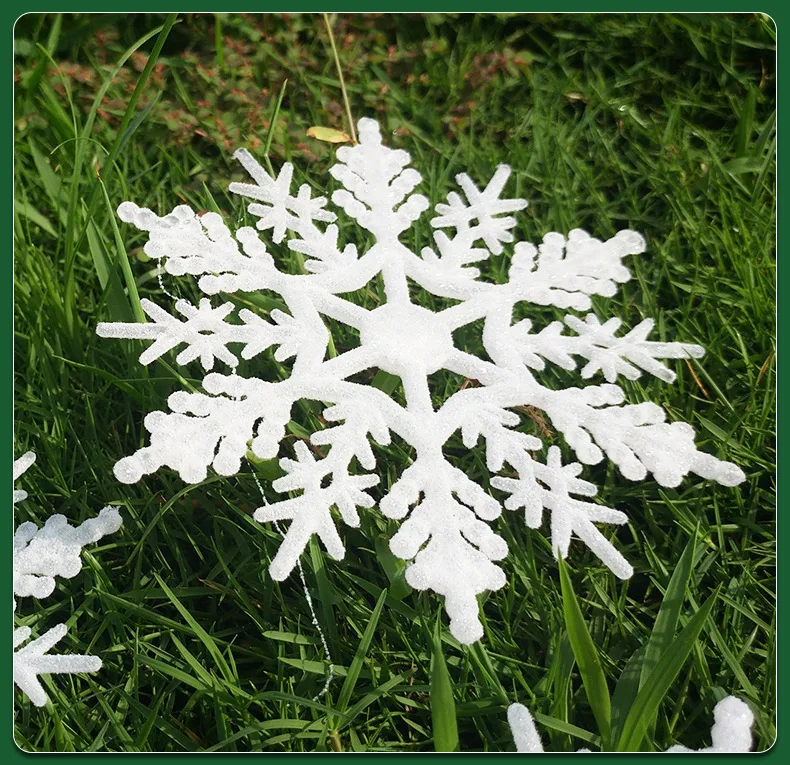  Christmas snowflake decoration window