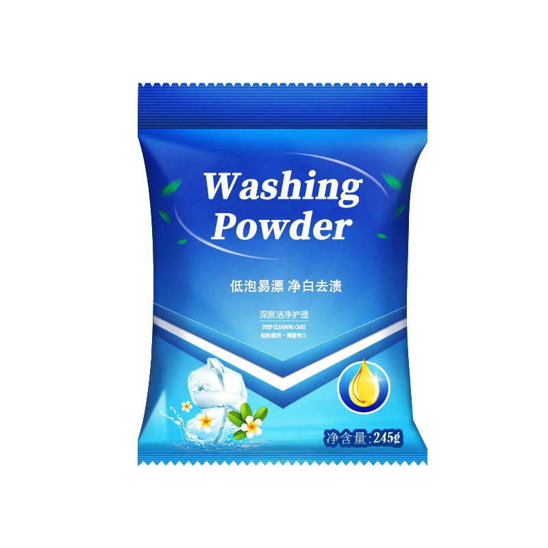Customized Packaging Washing Powder Bag detergent laundry washing powder packaging bag