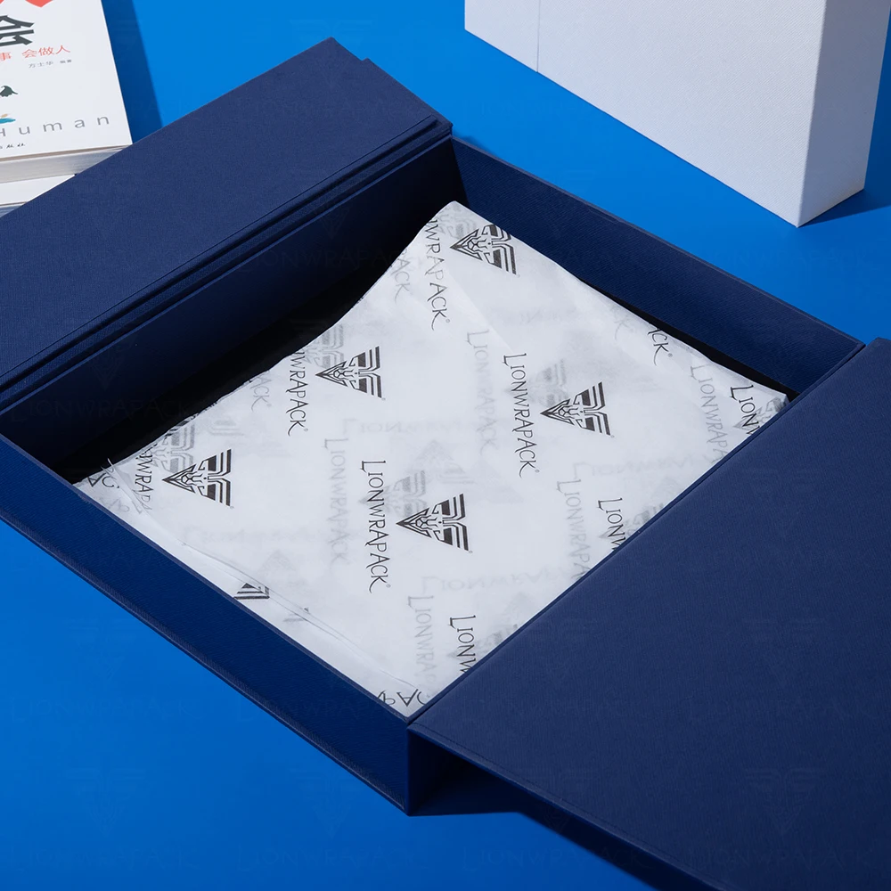 Индивидуальный Логотип подарочная упаковка от Lionwrapack-экологически чистые перерабатываемые большие текстурированные коробки для одежды из художественной бумаги