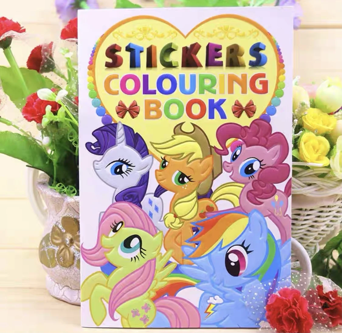 Customized Kids Stickers Coloring Book Printing Manufacturer High Quality Children English Full Color Offset Printing Soft Cover