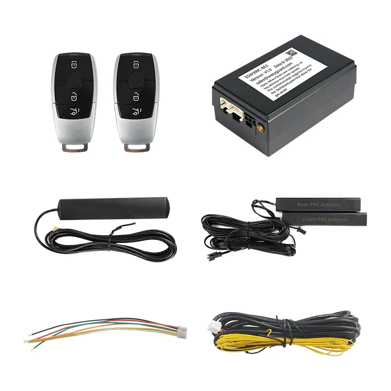 EasyGuard Smart Key PKE Kit Fit For Benz with Factory Push Start Button DC12V Keyless Entry Enable And Disable High Security